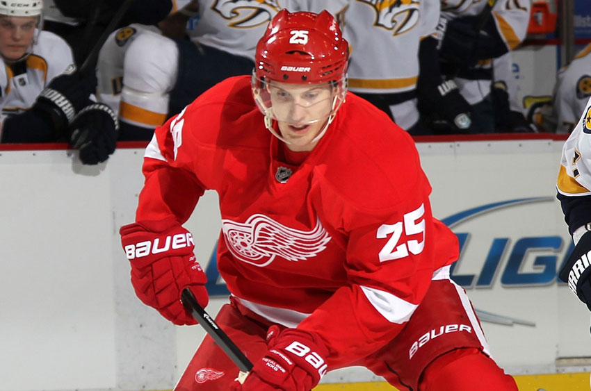Corey Emmerton Detroit Red Wings